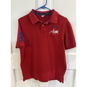 Polo Club Double Pony Red Polo